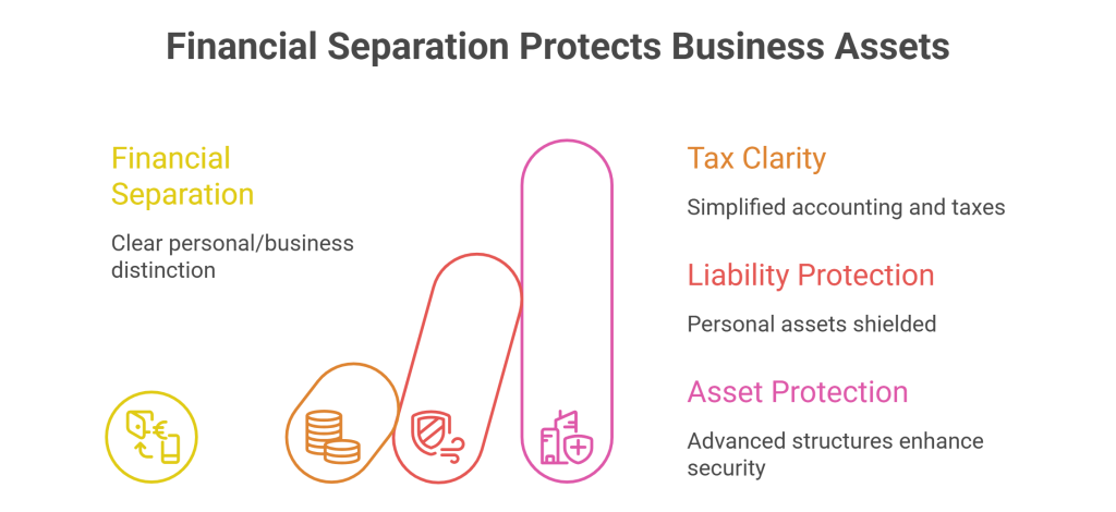 Separating Personal and Business Finances_ A Guide to Financial Clarity - visual selection