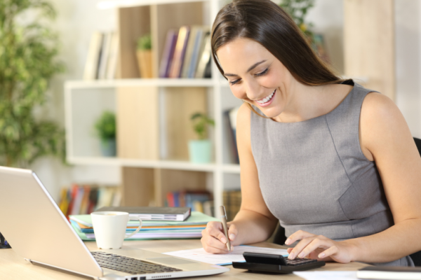 5 Bookkeeping Habits to Keep You Organised All Year Round - Tall books